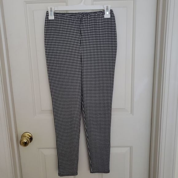 Nasty Gal Stop Houndstooth-ing Me‎ Hi Rise Leggings Pants Size 4 - Picture 3 of 13